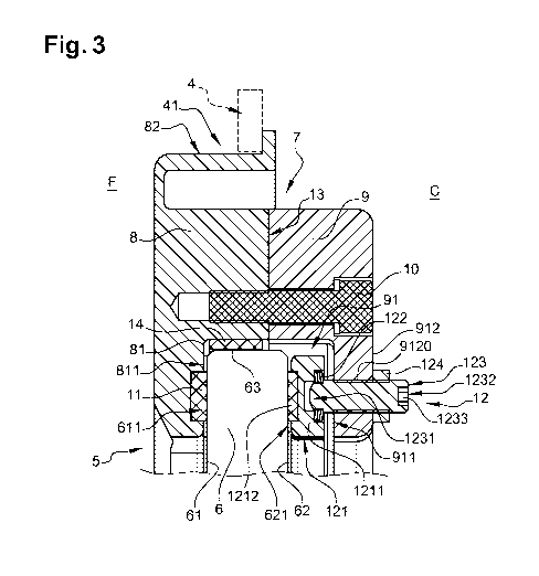 A single figure which represents the drawing illustrating the invention.